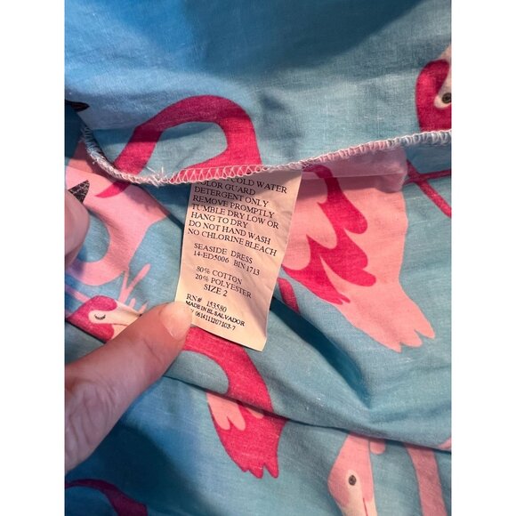 Eleanor Rose Flamingo Dress Toddler Girls Size 2 Excellent very gently used cond - Picture 3 of 6